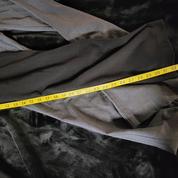 Gray and Black Juniors Dress Pants - Picture 3 of 7